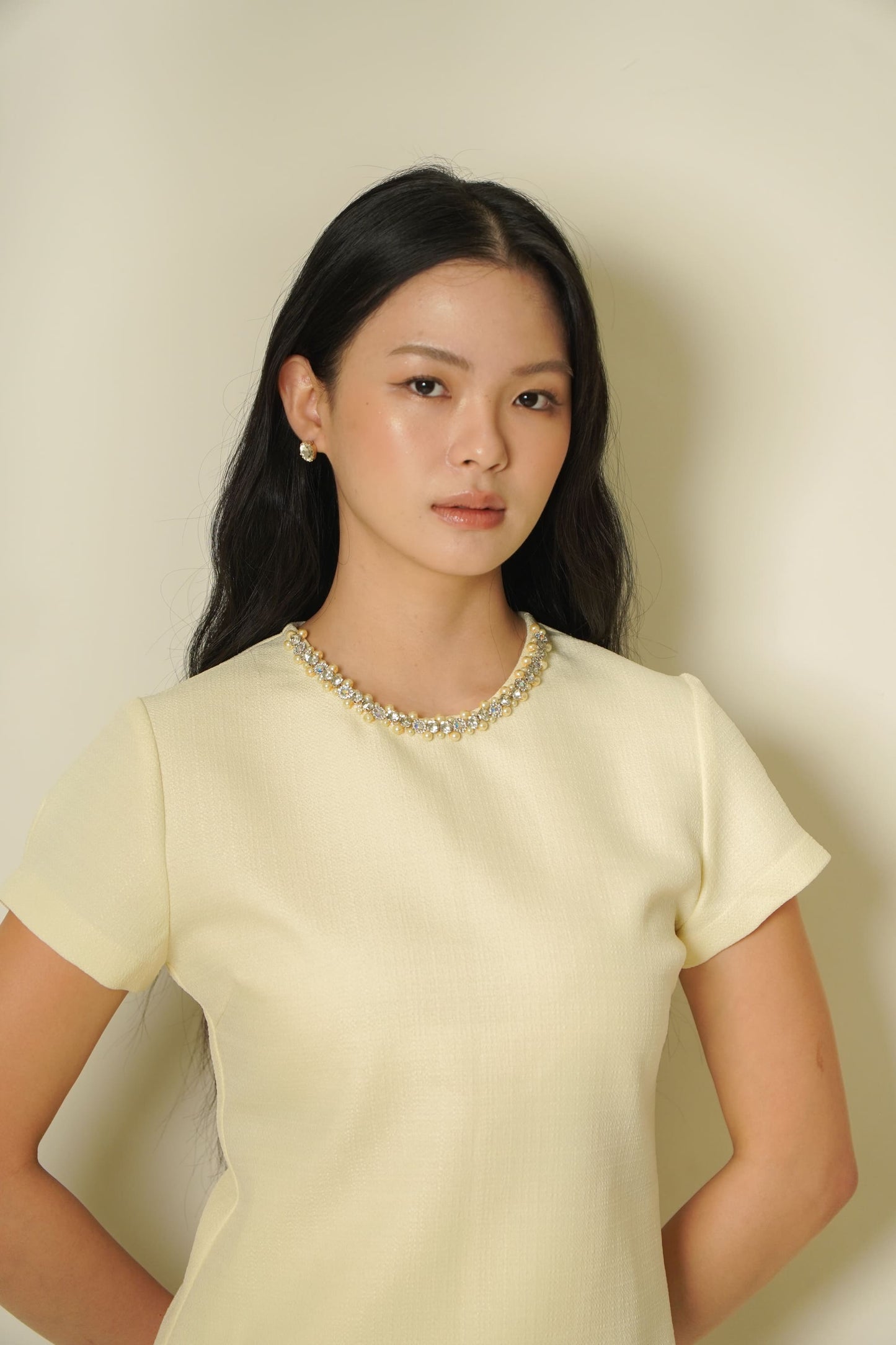 Pearly Butter Yellow Top