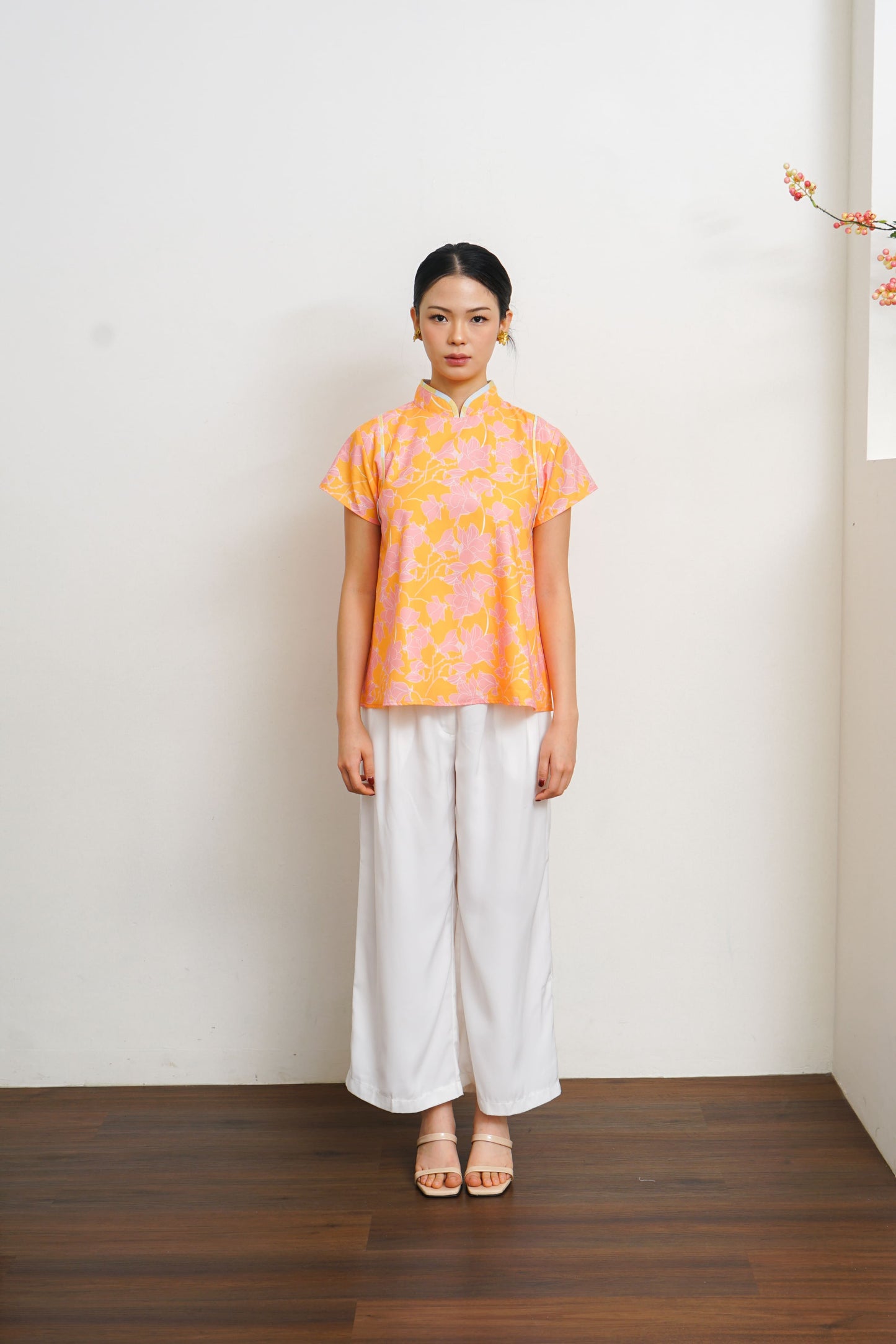 Nuan Qipao Peach Pink (PRE-ORDER)