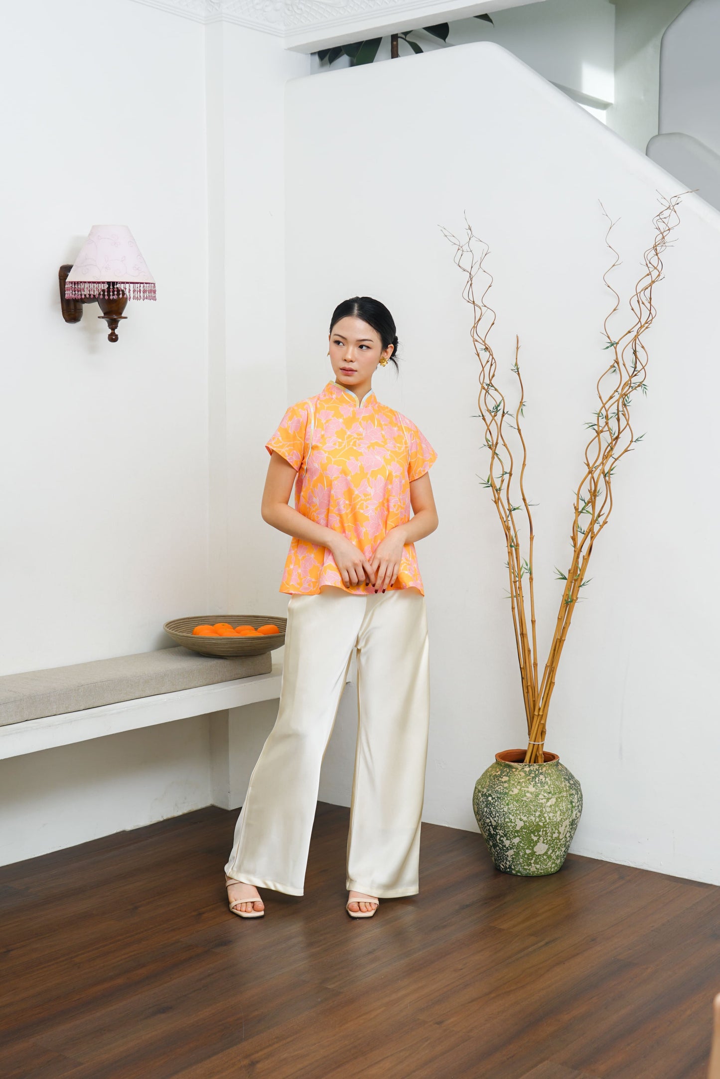 Nuan Qipao Peach Pink (PRE-ORDER)