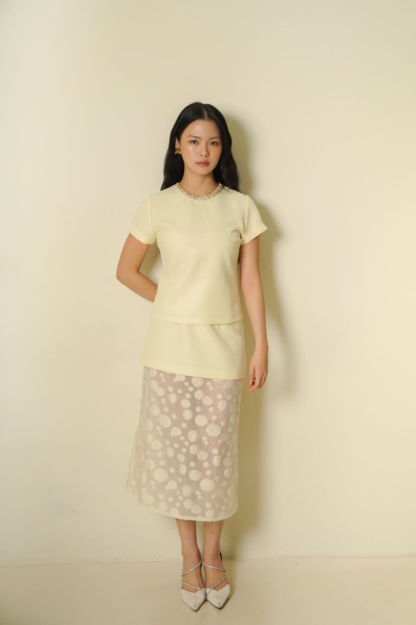Pearly Butter Yellow Top