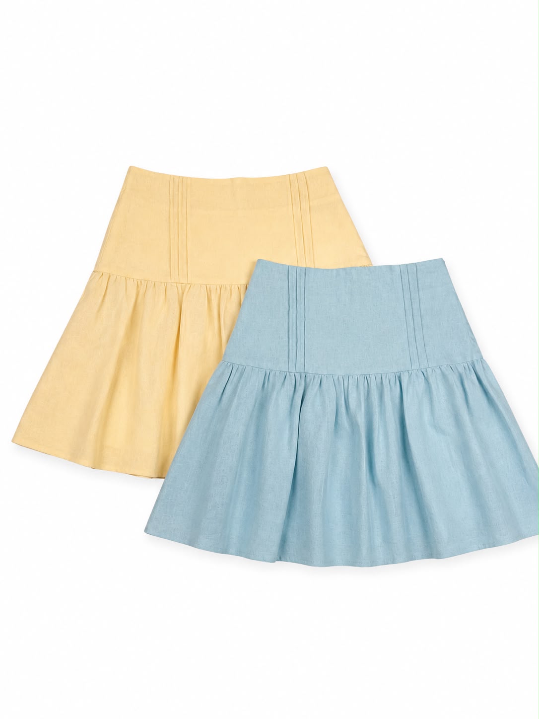 Lake Blue Linen Set